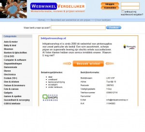 webwinkelvergelijker