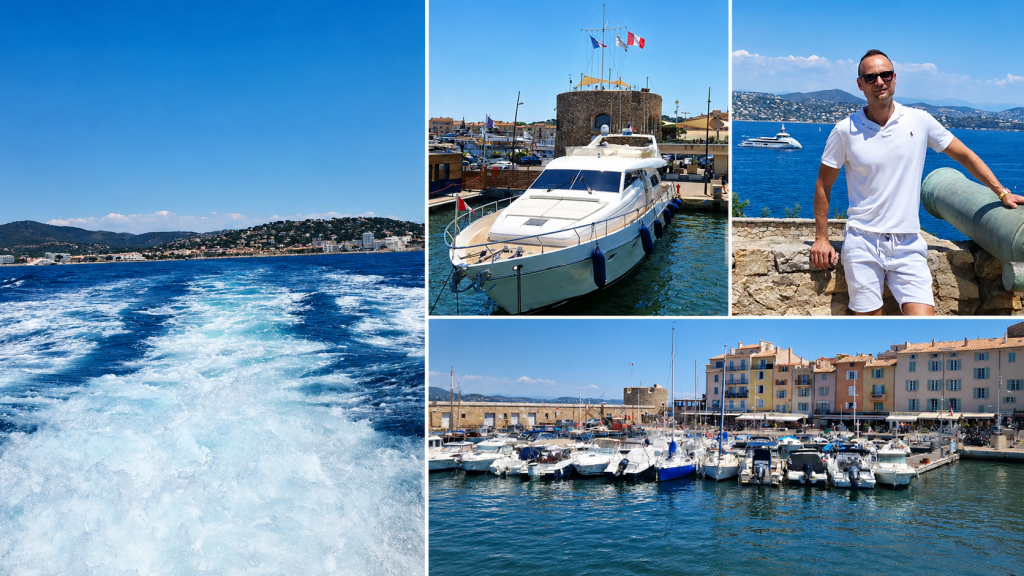 Foto: sfeerbeeld Saint-Tropez: haven, citadel, kustlijn en uitzicht