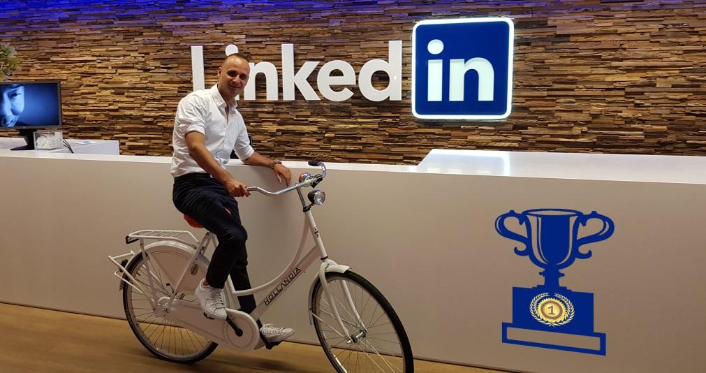 LinkedIn Award Aaron Mulder