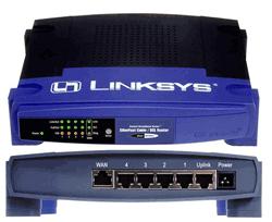 Linksys router